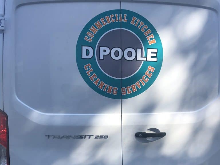 D Poole Cleaning work vehicle
