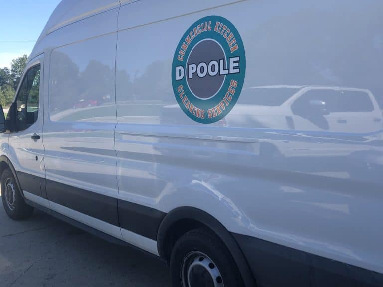 D Poole hood and duct cleaning vehicle