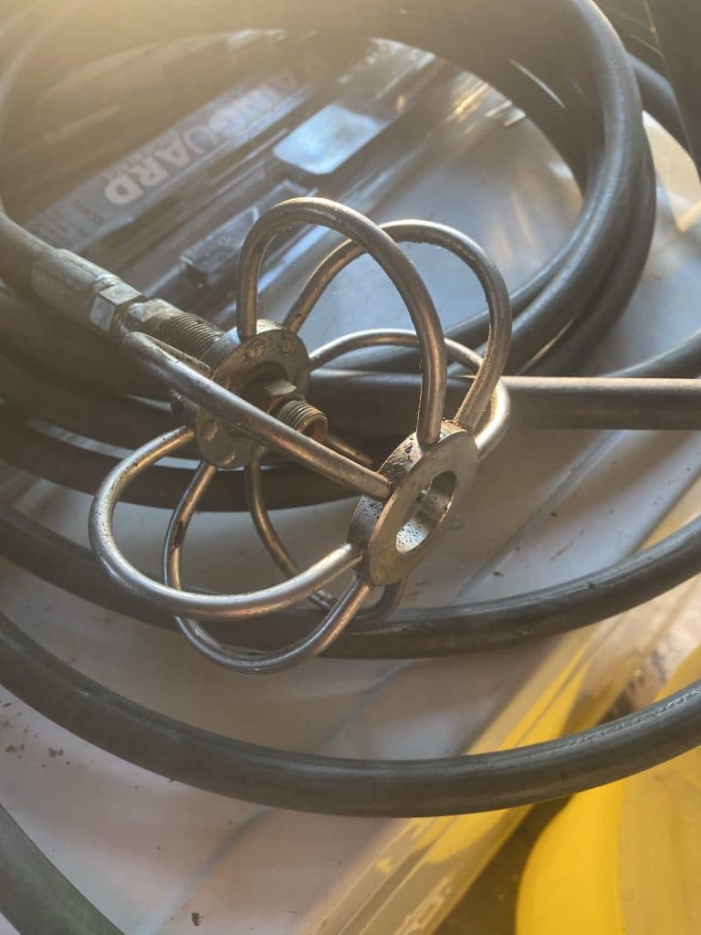 Professional hood cleaning results