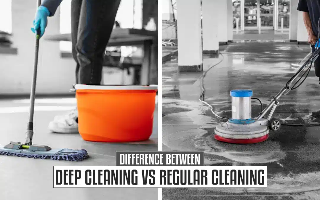Deep Cleaning vs. Regular Cleaning