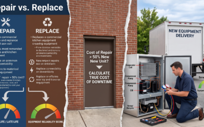 When to Call for Commercial Kitchen Equipment Repair vs Replace