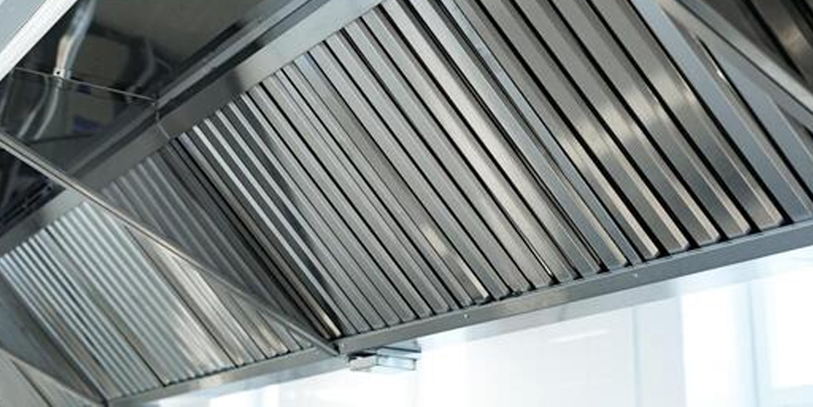 Ceiling above the cook line cleaning